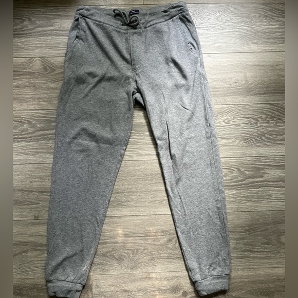 Johnnie-O Men’s Gray Pocket Drawstring Comfy Cozy Relax Jogger Sweatpants Size M - Picture 1 of 7